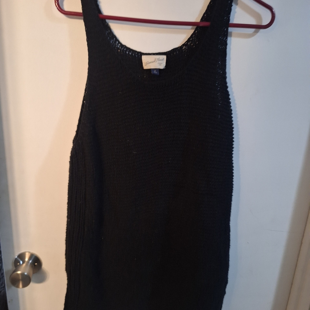 Universal Thread Black Knit Tank Top